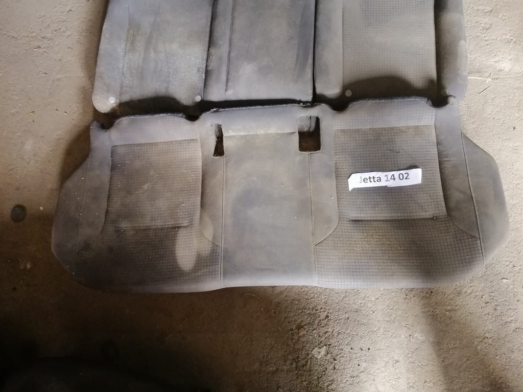 Задний ряд сидений (2 ряд) VW Jetta 11-18 USA тряпка черн (02) — фото 2