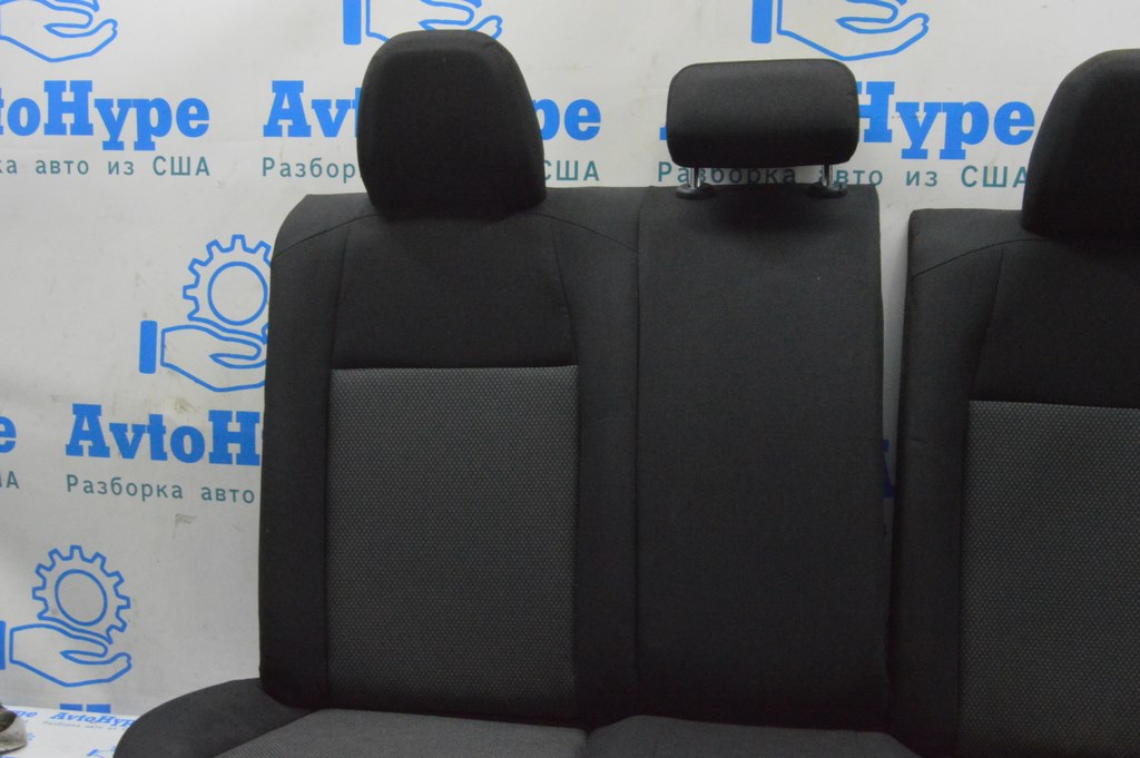 Задний ряд сидений (2 ряд) VW Jetta 19- тряпка черн (02) — фото 2
