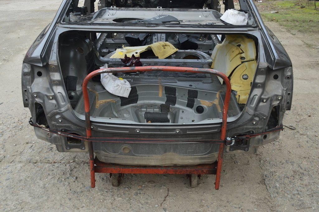 Задняя панель Audi A6 C7 12-18 (01) на кузове