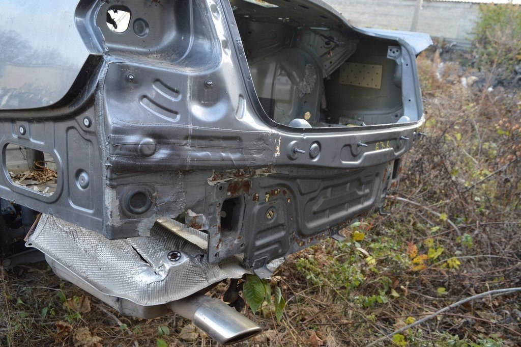 Задняя панель VW Passat b7 USA (02) графит