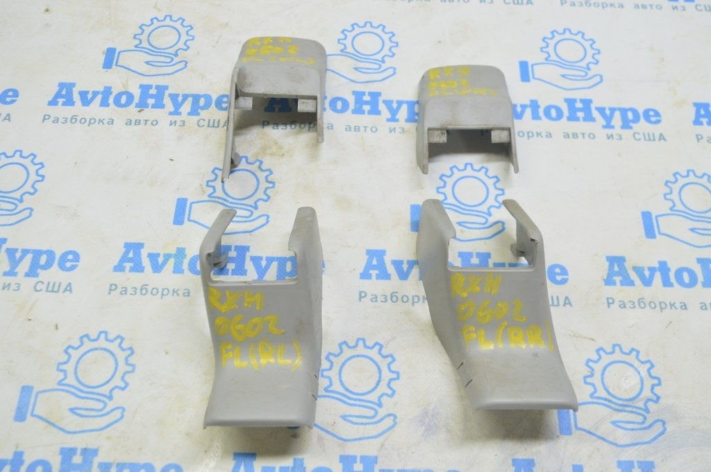 Заглушка салазки водительского сидения задняя лев Lexus RX300 RX330 RX350 RX400h 04-09 серая