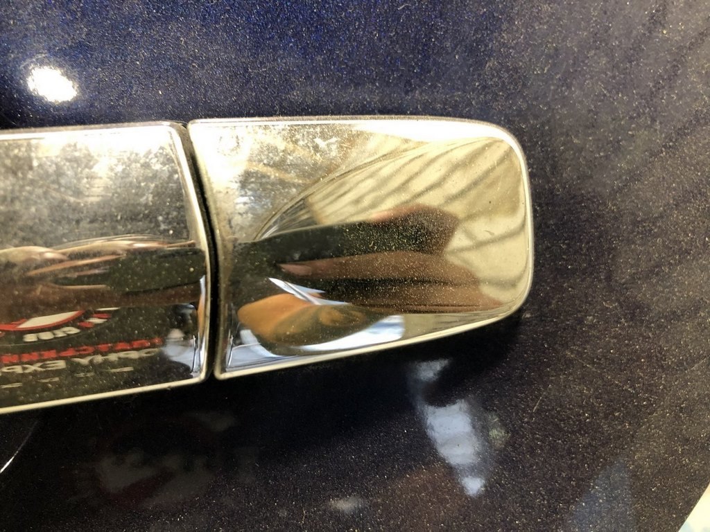 Заглушка внешней ручки зад лев Nissan Sentra 15-19