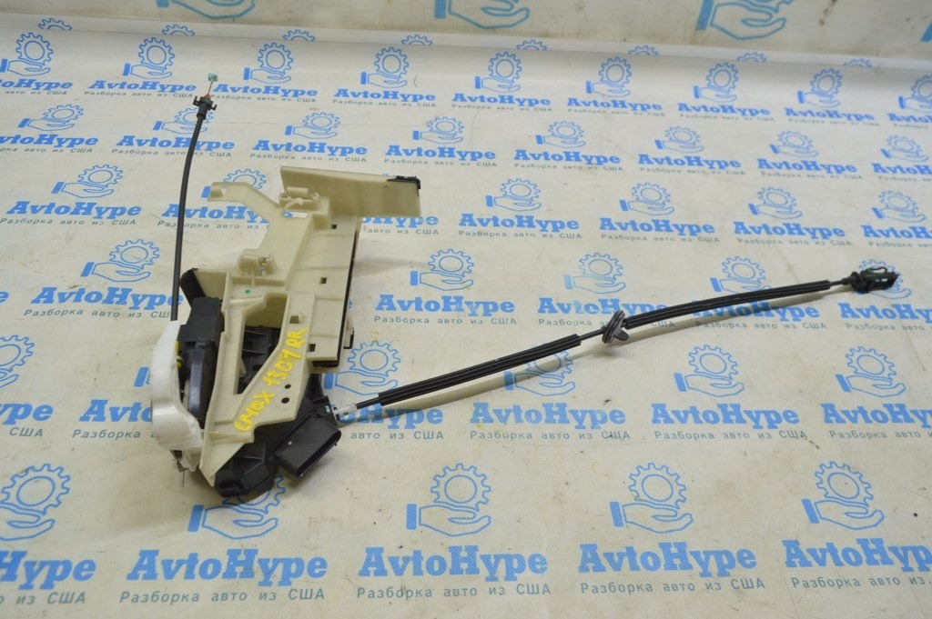 Замок двери задней правой Ford C-max MK2 13-18 keyless, с направляющей стекла
