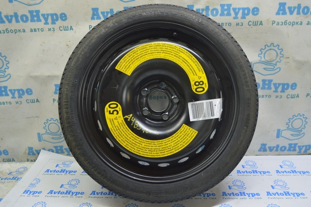 Запасное колесо докатка Audi A4 B9 17- R19 125/70 (02)