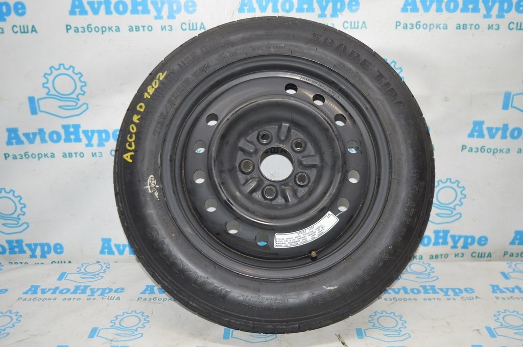 Запасное колесо докатка Honda Accord 18- R16 135/90 (02)
