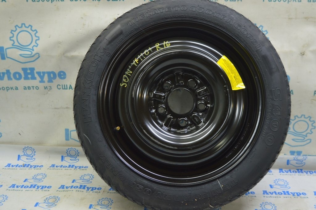 Запасное колесо докатка Hyundai Sonata 11-15 125/80 R16