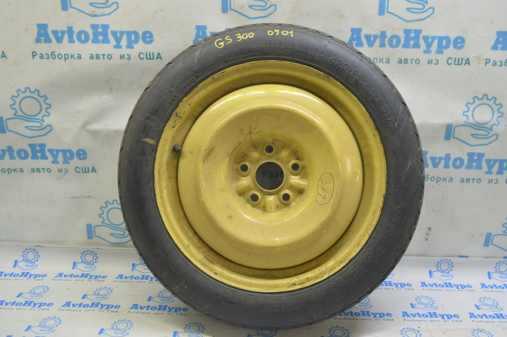 Запасное колесо докатка Lexus GS300 GS350 GS430 GS450h 06-09 R17 155/70 (01)