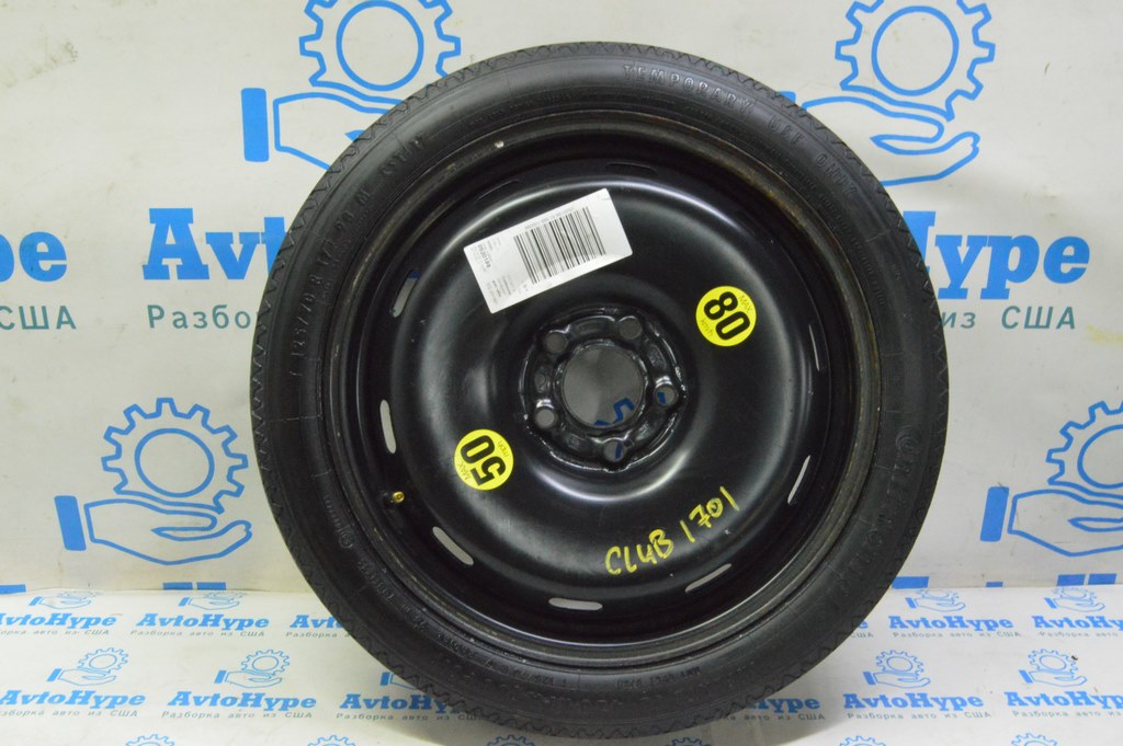 Запасное колесо докатка Mini Cooper Clubman 16-22 R17 125/70 (01)