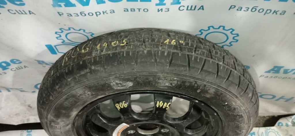 Запасное колесо докатка R16 145/90 Nissan Rogue 14- (05) — фото 2