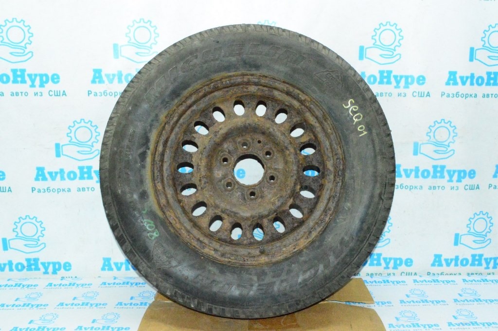 Запасное колесо докатка Toyota Sequoia 08-16 R18 ржавая (распил)