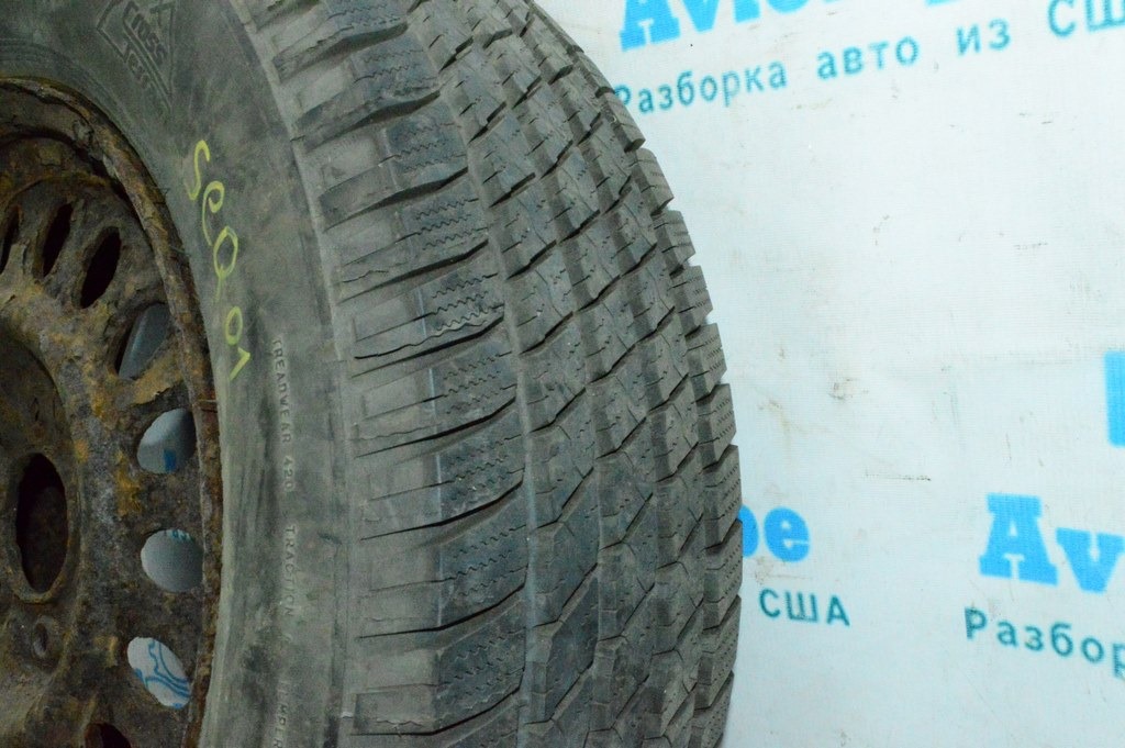 Запасное колесо докатка Toyota Sequoia 08-16 R18 ржавая (распил) — фото 3