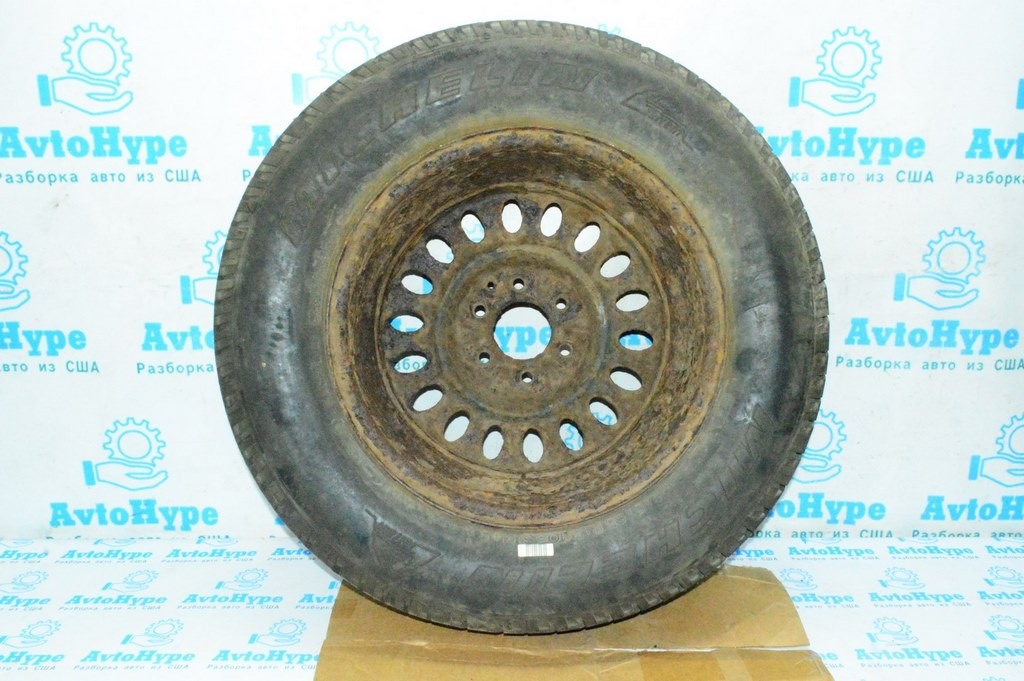 Запасное колесо докатка Toyota Sequoia 08-16 R18 ржавая (распил) — фото 2