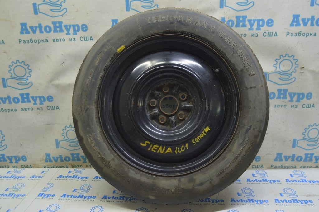 Запасное колесо докатка Toyota Sienna 11-20 R17 155/80