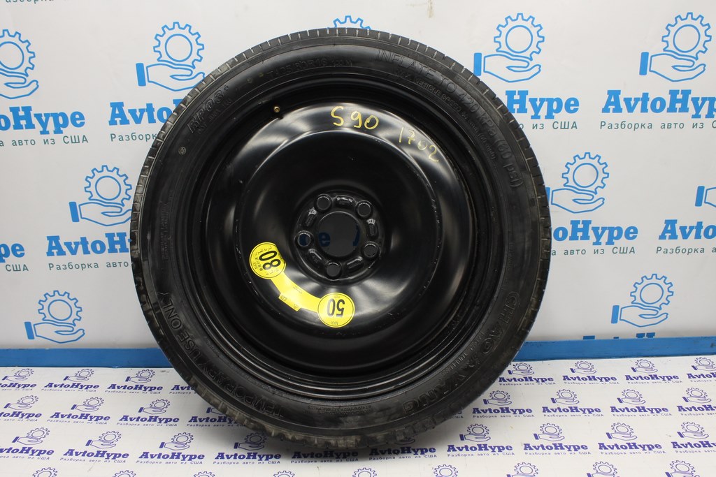 Запасне колесо T125/80 R18 Volvo S90 16- 31362275 (02)