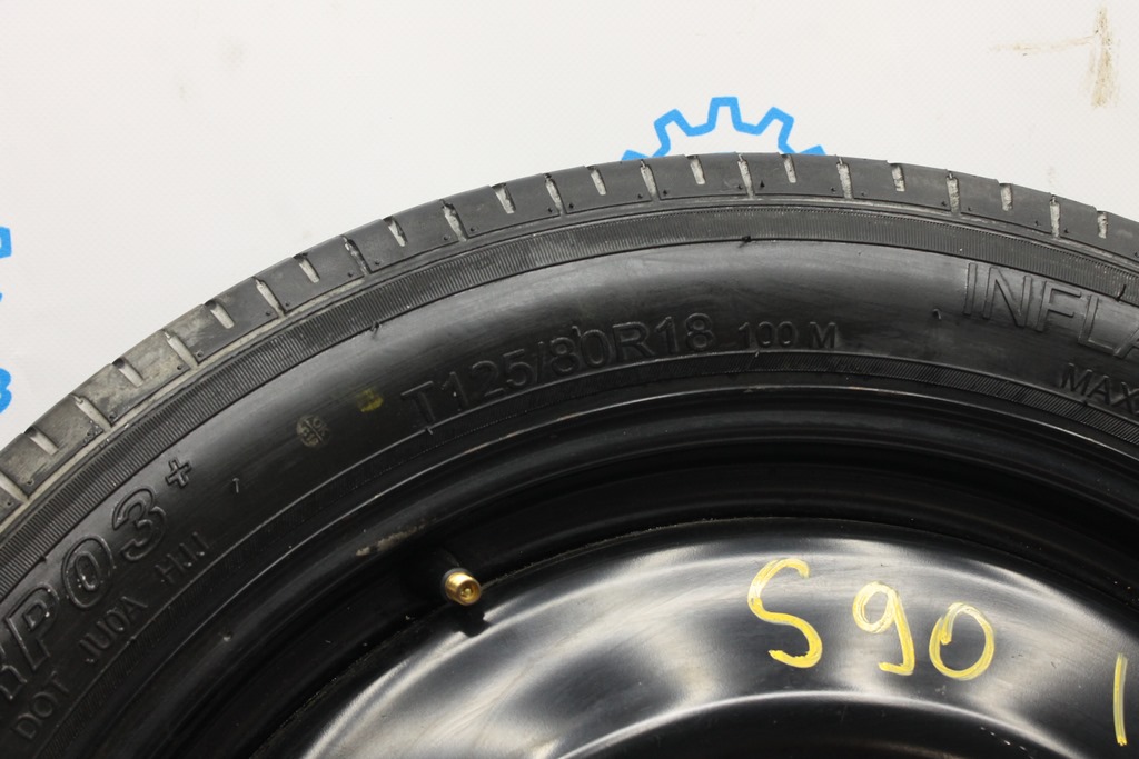 Запасне колесо T125/80 R18 Volvo S90 16- 31362275 (02) — фото 2