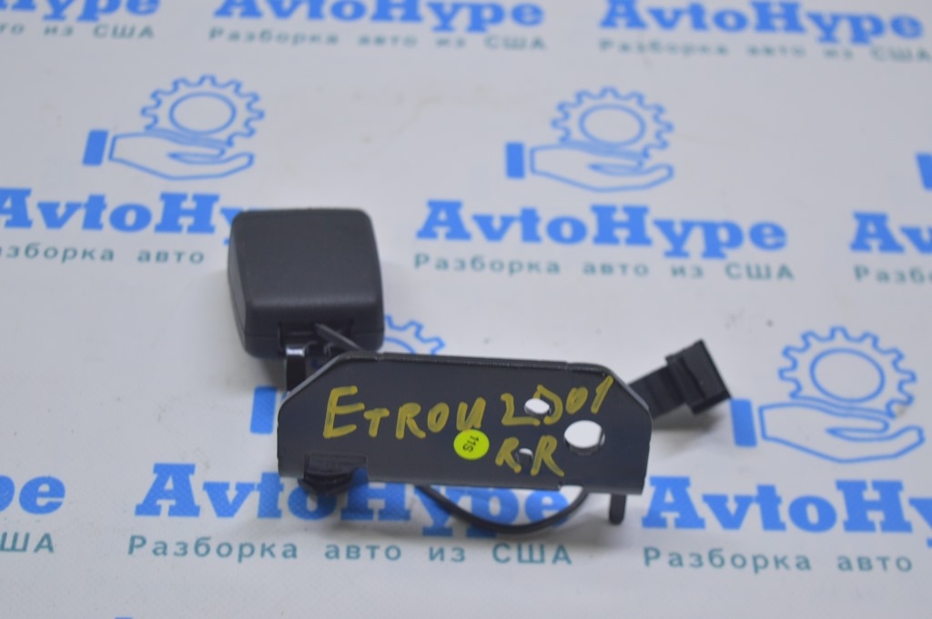 Защелка ремня безопасности зад прав Audi E-Tron (Q8) GEN 18- черн