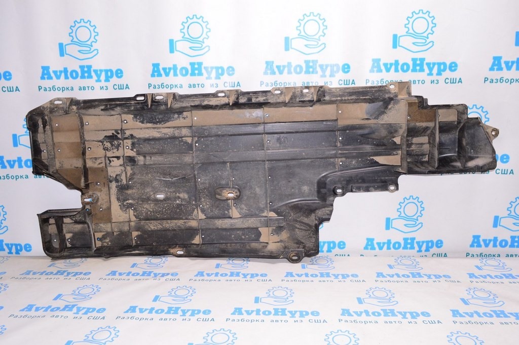 Защита днища лев Subaru Forester 14-18 SJ (04) небольшой деф. — фото 3