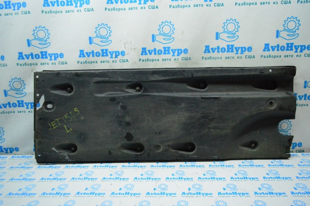 Защита днища лев VW Jetta 11-18 USA (03) трещины не критично