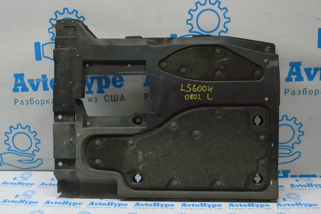 Защита днища левая передняя Lexus LS460 07-12 (02) дефект небольшой