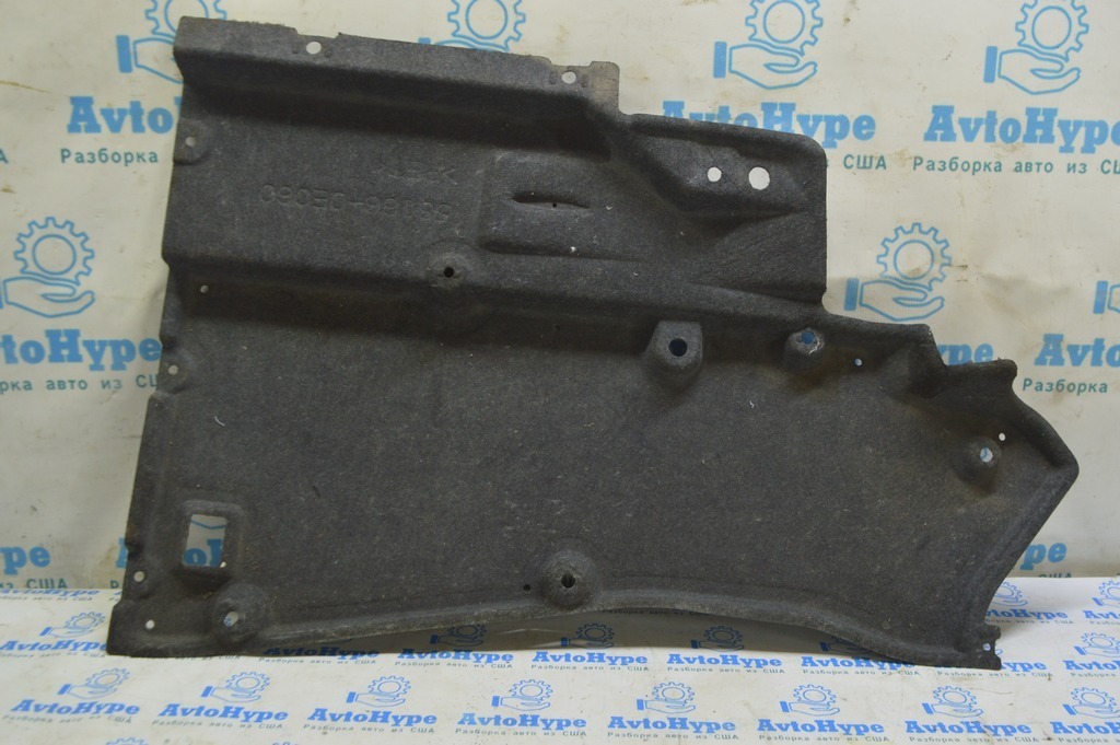 Защита днища левая Toyota Highlander 20-22 3.5 — фото 3