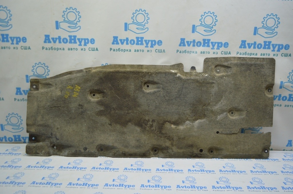 Защита днища правая Audi A8 D4 10-17 Long (01) деф.