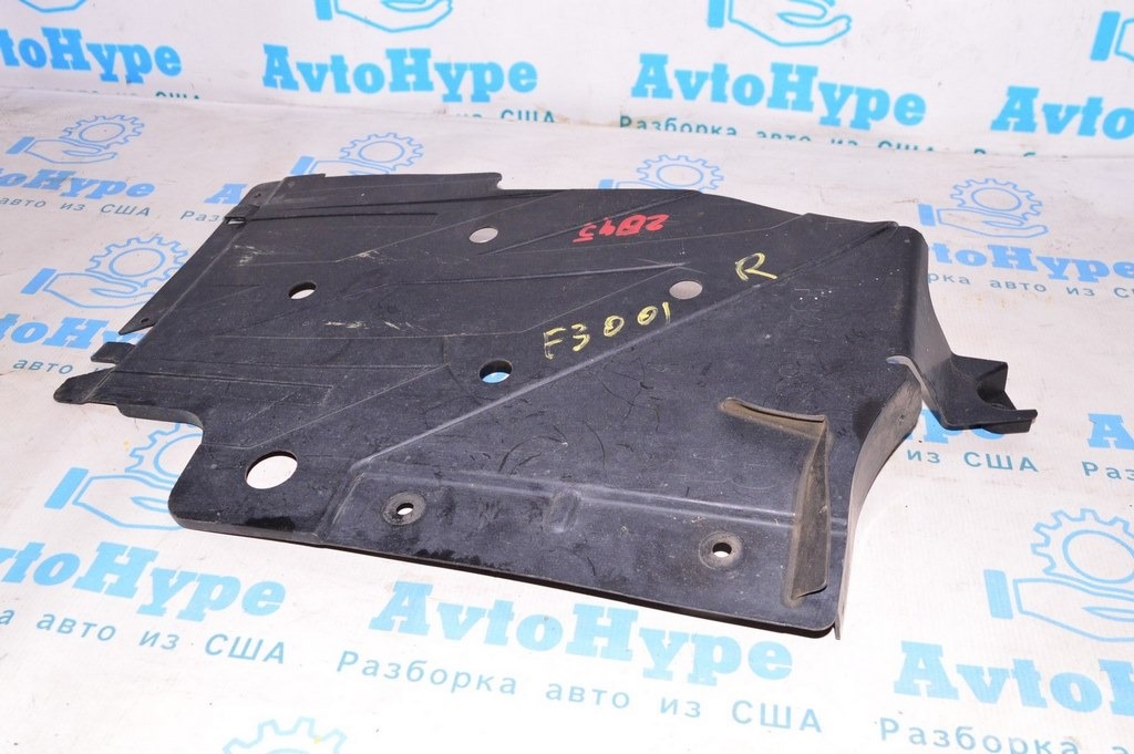 Защита днища зад прав BMW 3 F30 12-19
