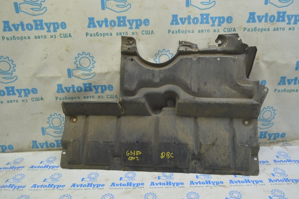 Защита двигателя Lexus GS300 GS350 GS430 06-11 awd (02) отсутствует часть