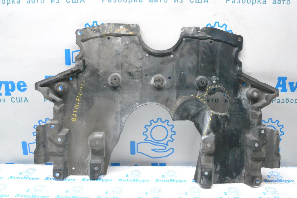 Защита двигателя Nissan Qashqai 21- (01) дефект