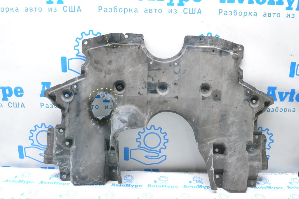 Защита двигателя Nissan Qashqai 21- (01) дефект — фото 4
