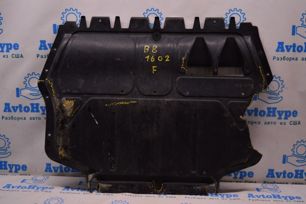 Защита двигателя VW Passat b8 USA (02) много дефектов