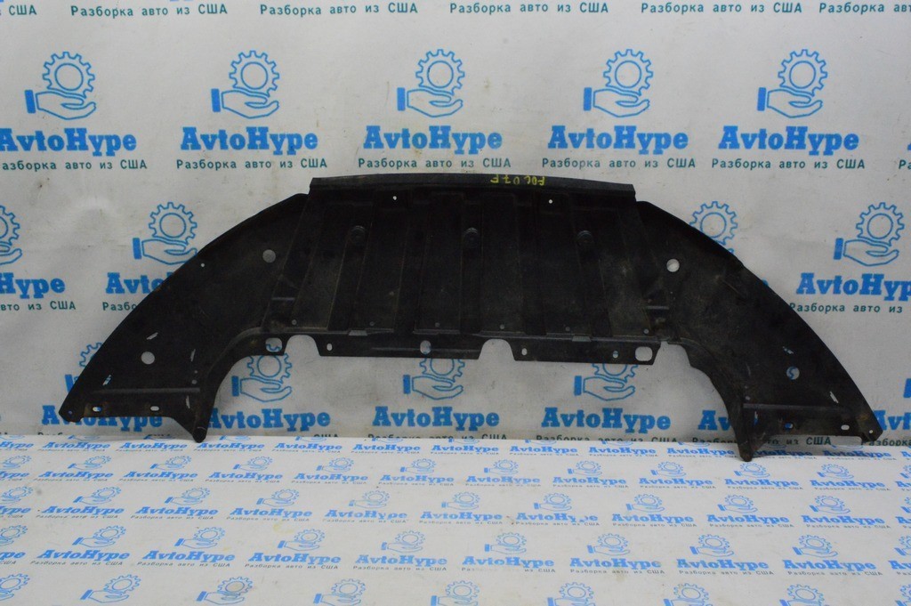 Защита переднего бампера Ford Focus mk3 15-18 рест