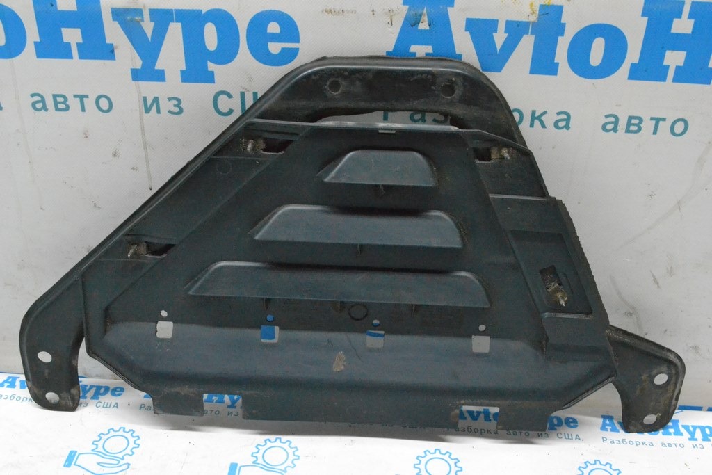 Защита радиатора Ford Mustang mk6 15-23 2.3T с кронштейном металл FR3Z5025A — фото 4