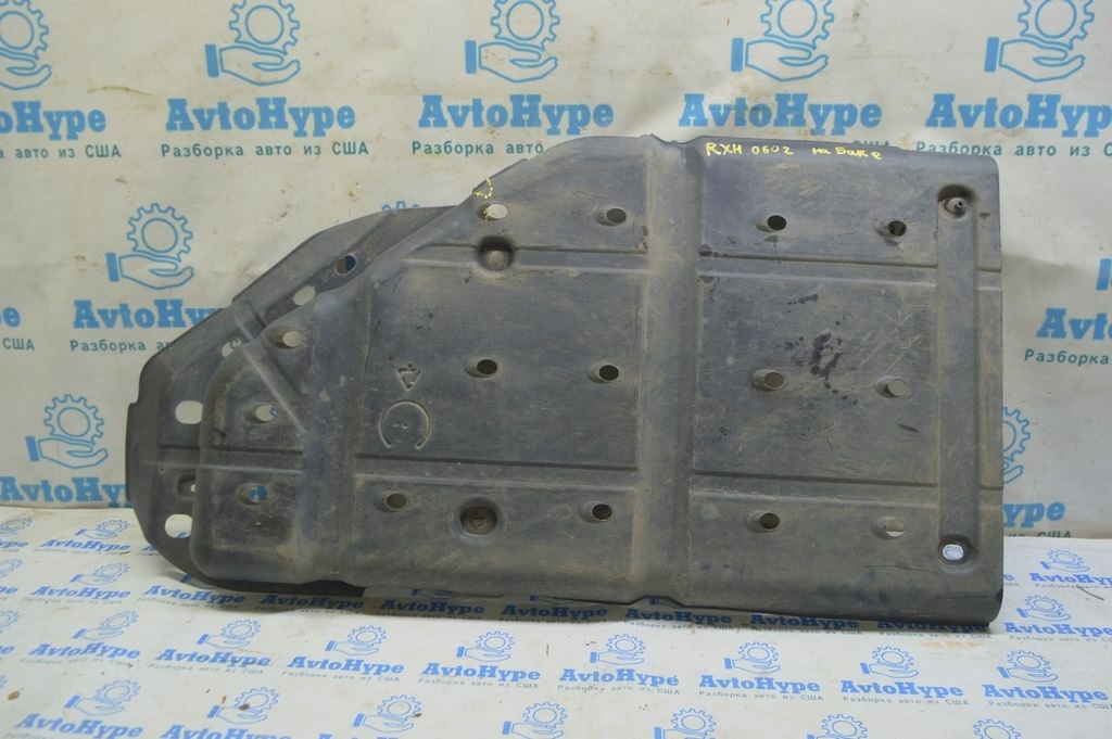 Защита топливного бака Lexus RX400h 06-09 (02) трещина