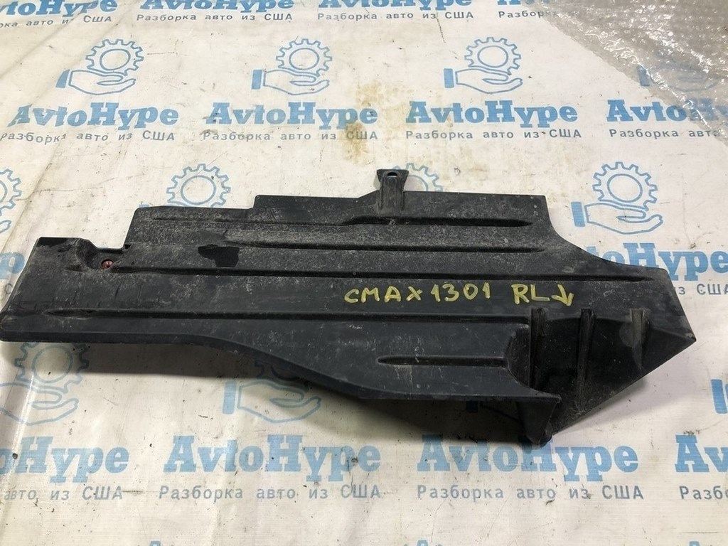 Защита заднего бампера лев Ford C-max MK2 13-18