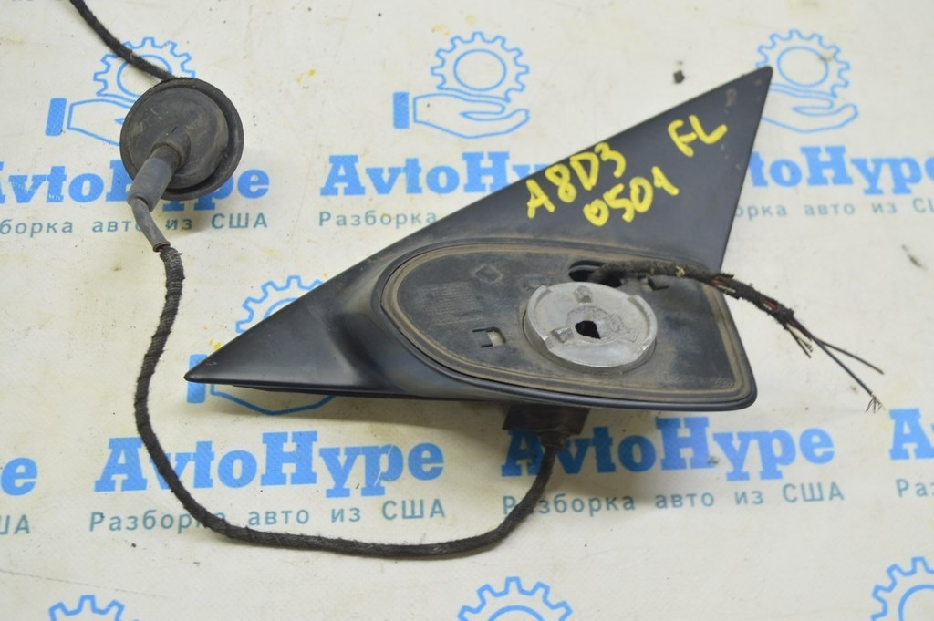 Зеркало боковое левое Audi A8 D3 03-09 (01) только основание