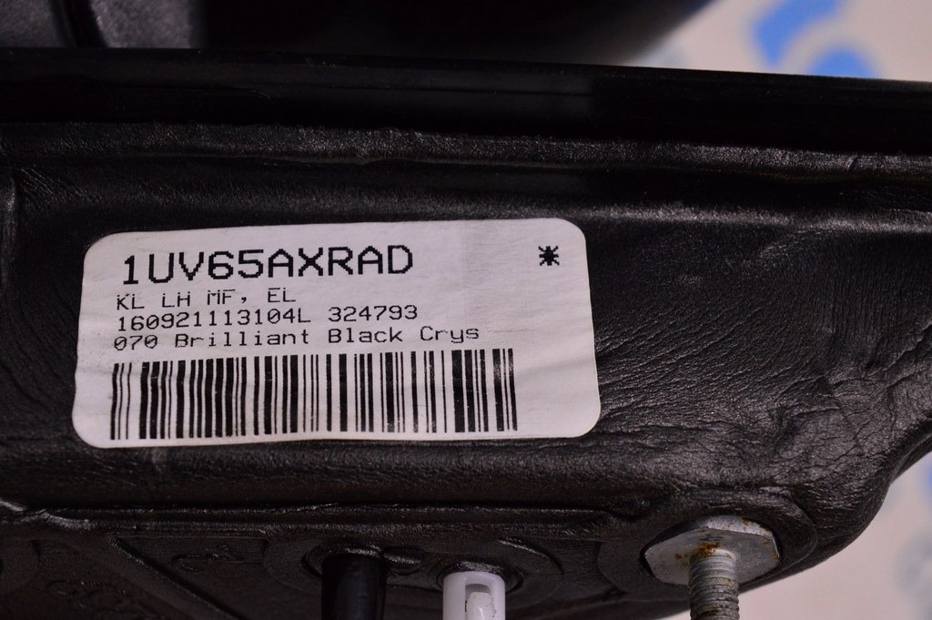 Зеркало боковое левое Jeep Cherokee KL 14- 3 пина (04) черное — фото 3