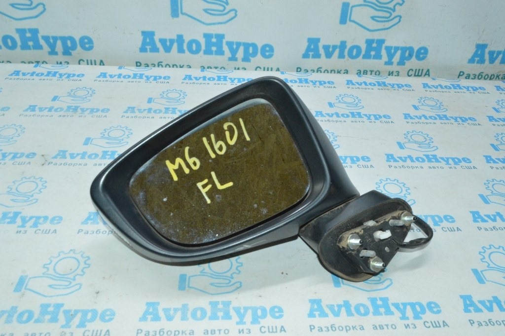 Зеркало боковое левое Mazda 6 13-17 6 пинов, BSM GHP9-69-121H (01) цвет 41w