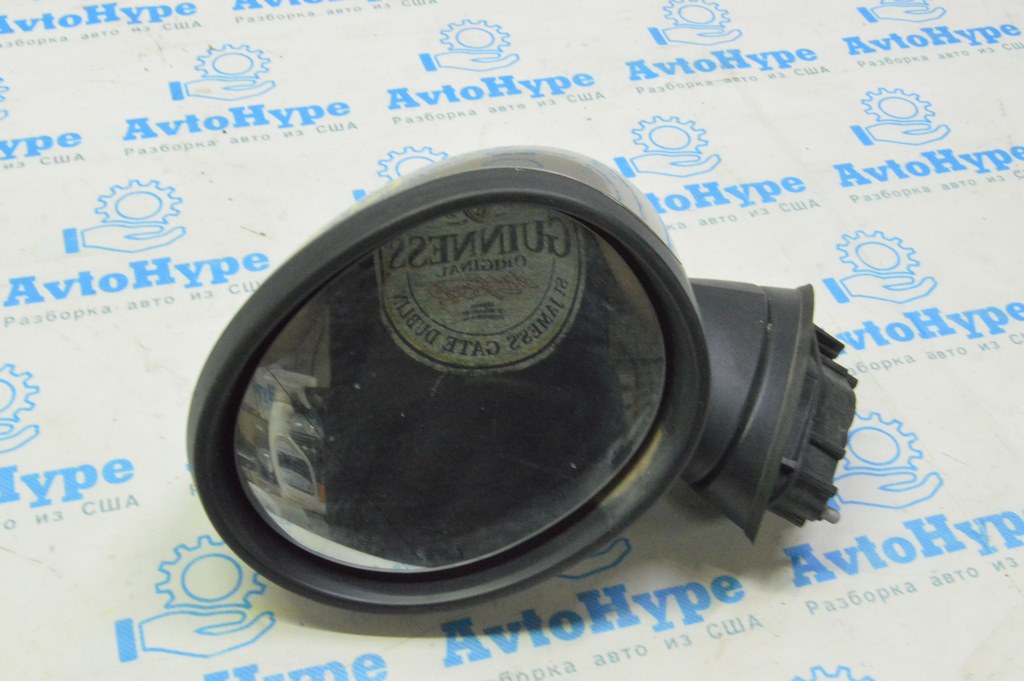 Зеркало боковое левое Mini Cooper Clubman 16-19 (01) 7 пин, серебро
