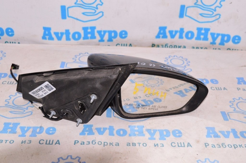 Зеркало боковое правое Chrysler 200 15-17 (01) 5пин