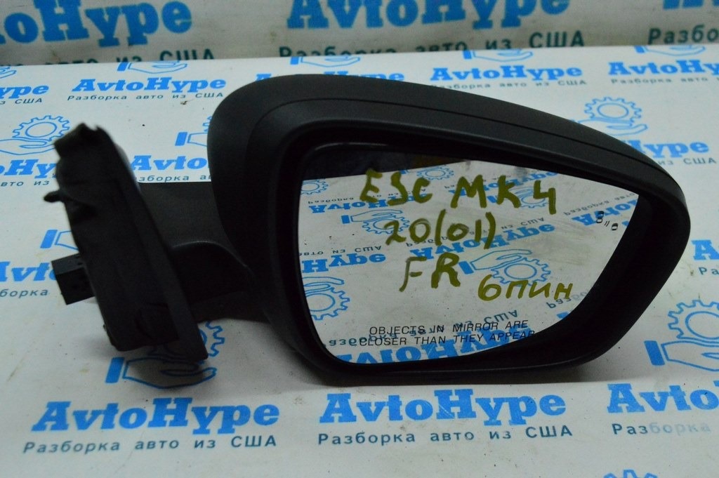 Зеркало боковое правое Ford Escape MK4 20- 5 пинов, BSM, структура LJ6B 17682 CC (01)