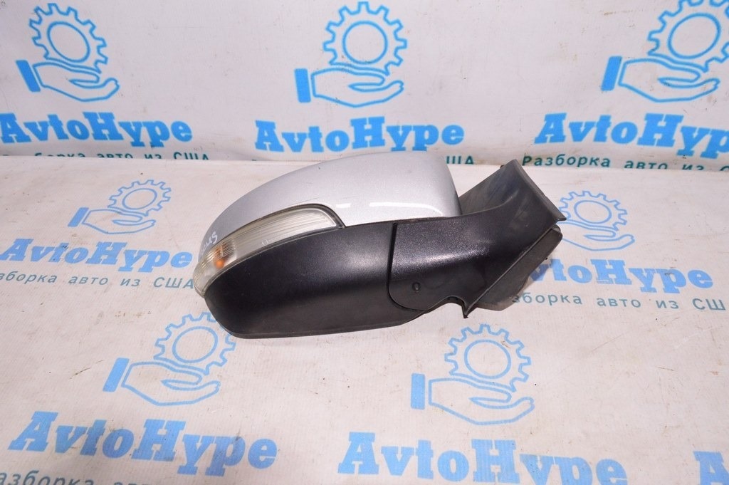 Зеркало боковое правое Ford Focus mk3 11-14 дорест usa с поворотником (01) 7пин серебро — фото 3