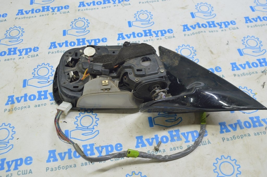 Зеркало боковое правое Lexus GS300 GS350 GS430 GS450h 06-07 14 пин, подогрев (02) без корпуса — фото 3
