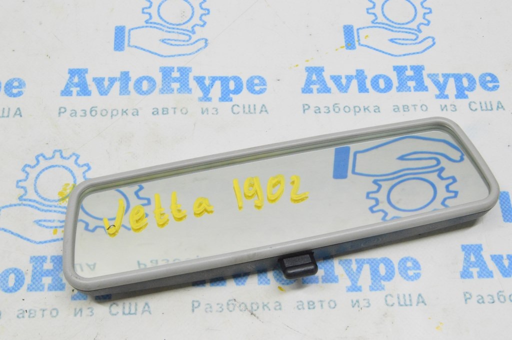 Зеркало внутрисалонное пустое VW Jetta 19- серое (02) без крепления