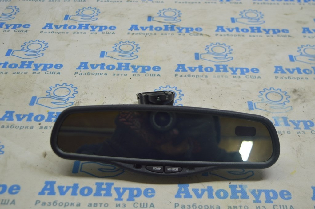 Зеркало внутрисалонное с автозатемнением и компассом Lexus RX300 RX330 RX350 RX400h 04-09 черн — фото 3