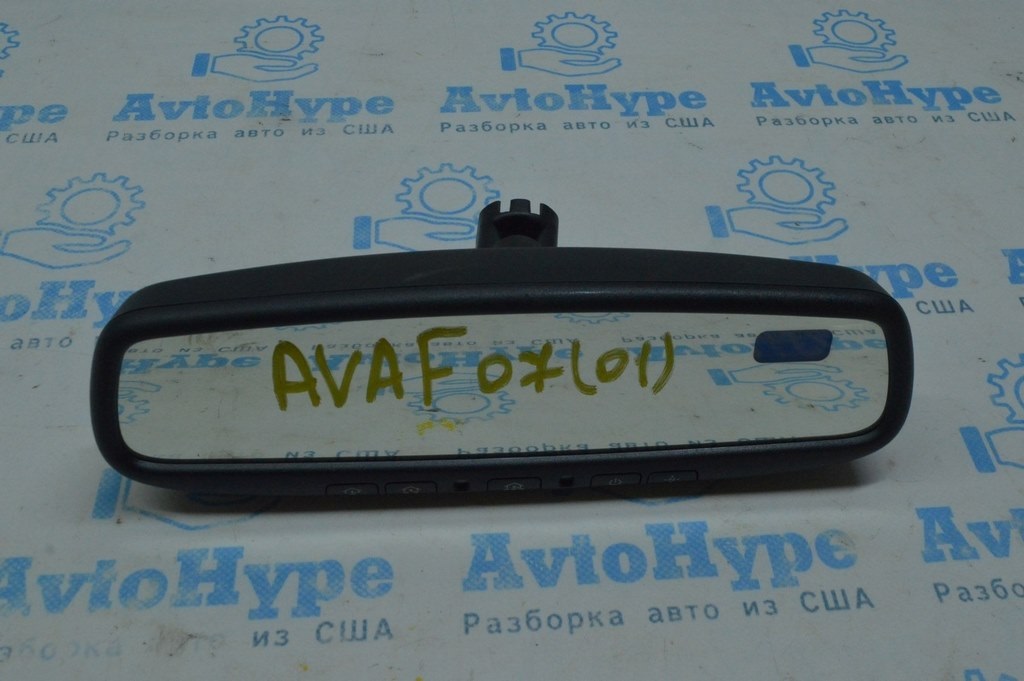 Зеркало внутрисалонное Toyota Avalon 05-12 черн с управлением, автозатемнением