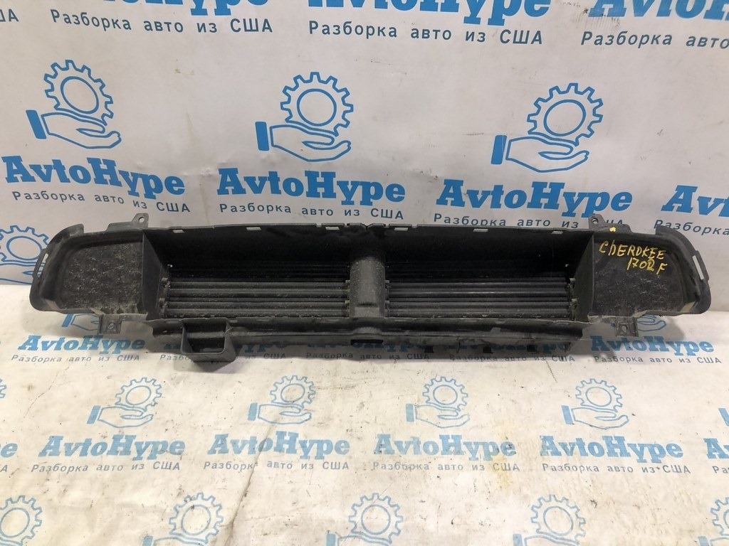 Жалюзи дефлектор радиатора Jeep Cherokee KL 14-18 дорест (02) без моторчика