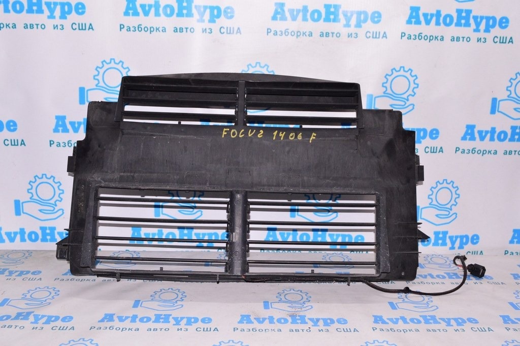 Жалюзи дефлектор радиатора в сборе Ford Focus mk3 11-14 2.0 (06)