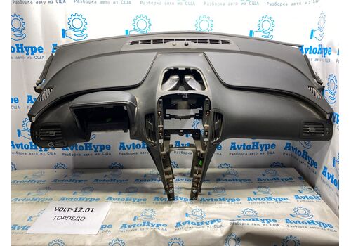 Торпедо (голая) Chevrolet Volt 11-15 черн с накладкой на подушку 22893801