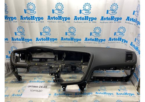 Торпедо передняя панель без AIRBAG Kia Optima 14-15 (02) под строчку 847102TAC0VA