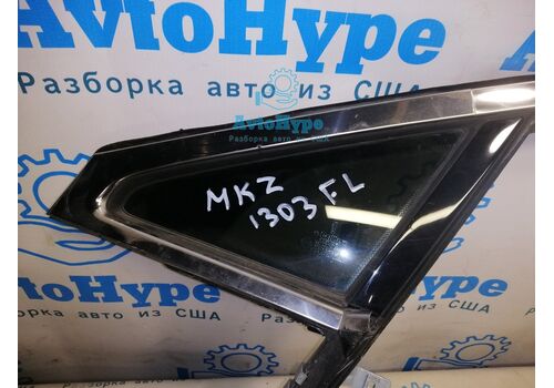 Стекло двери треугольник перед лев Lincoln MKZ 13- с хромом FP5Z-5421597-B